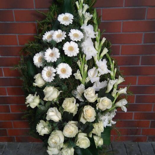 Wreath laying