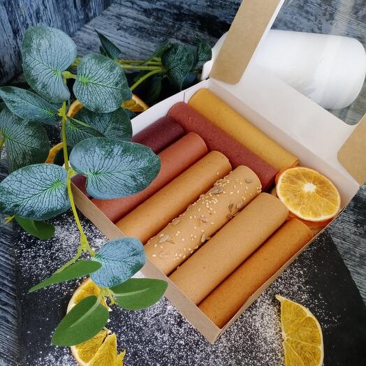 Set with pastille and orange