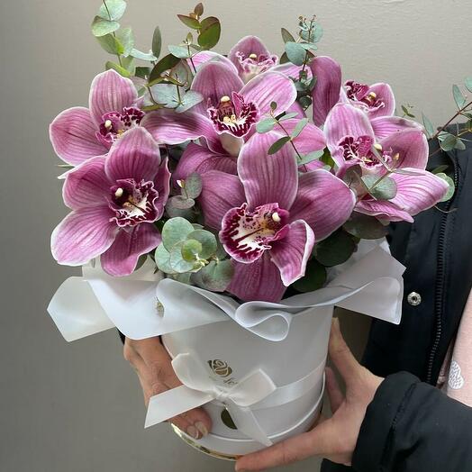 Большой сборный букет цветов. Орхидея, альстомерия, кустовые пионовидные  розы Prim, Цветы и подарки в Новосибирске, купить по цене 9970 RUB,  Авторские букеты в Плюшевые Медведи от FloStyle с доставкой | Flowwow