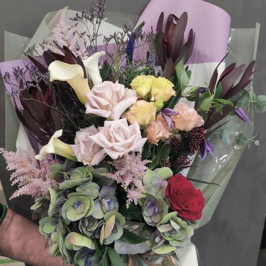 Men's bouquet is Gallant