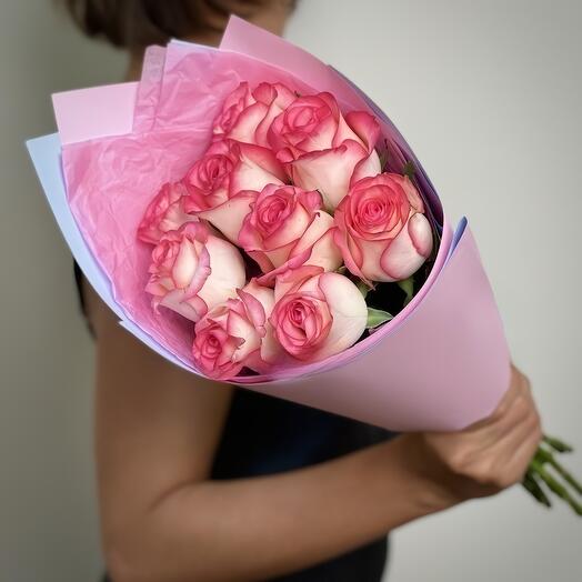Ramo de 9 rosas Jumelia