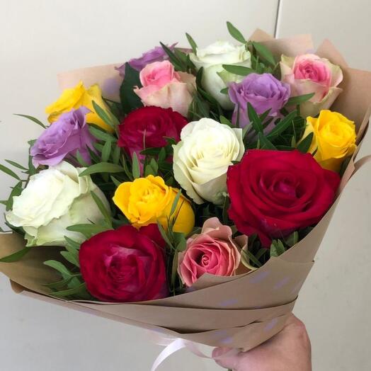 Ramo de 15 rosas Mix