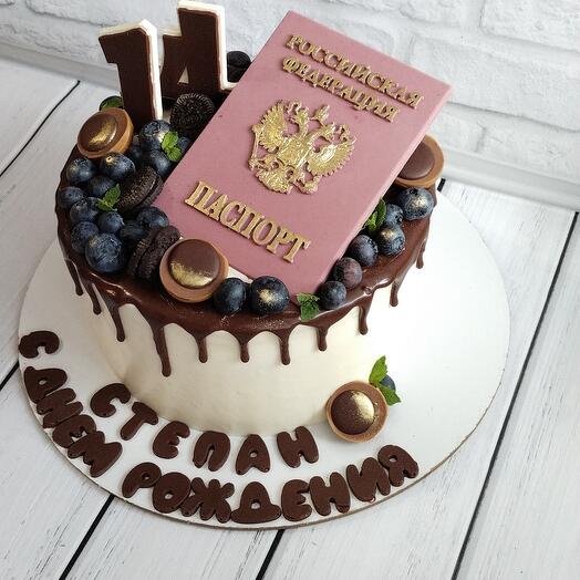 Торт с паспортом