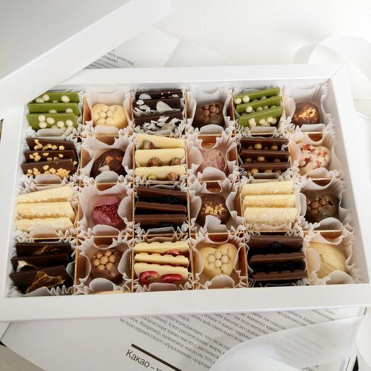 Handmade chocolates "Gourmet " maxi, premium packaging