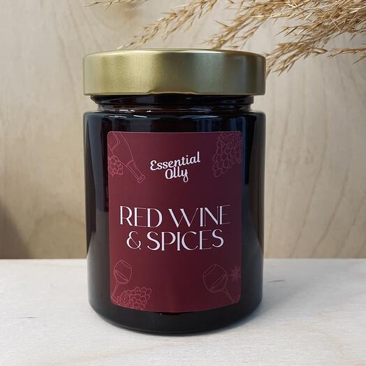 Ароматическая свеча Red Wine Spices 250 мл