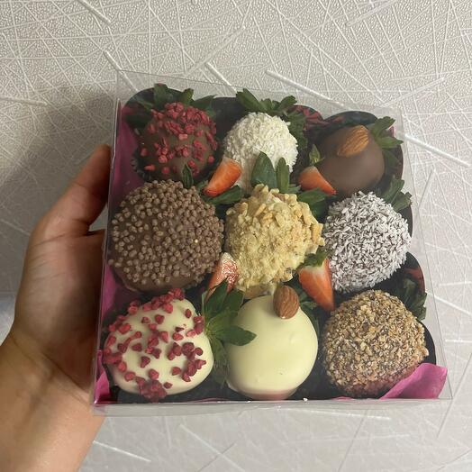 Клубника в шоколаде разные вкусы