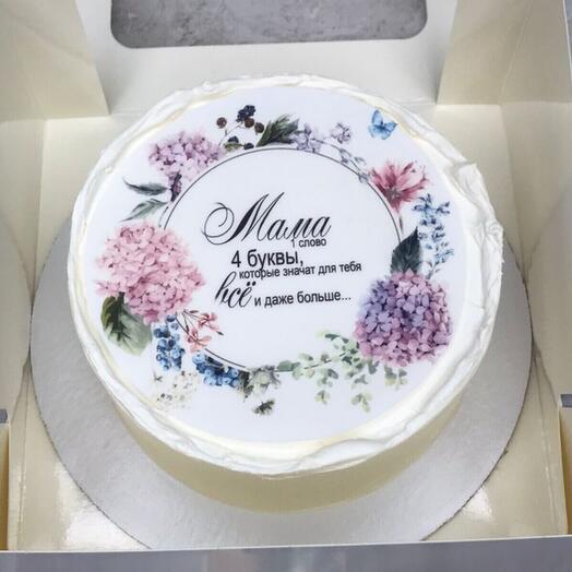 Бенто торт для любимой Мамы