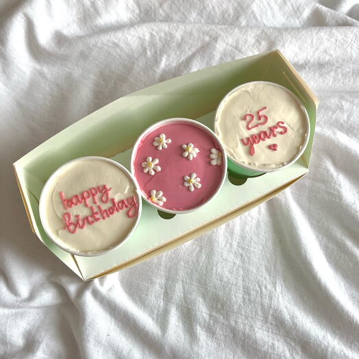 Бенто торт в стакане