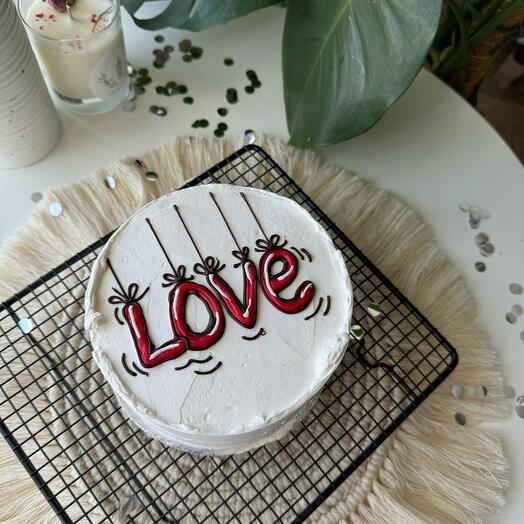 Бенто торт - Love