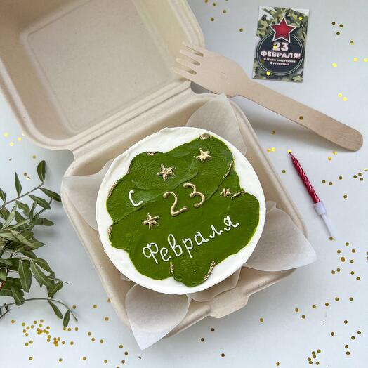 Бенто торт для мужчин с 23 февраля