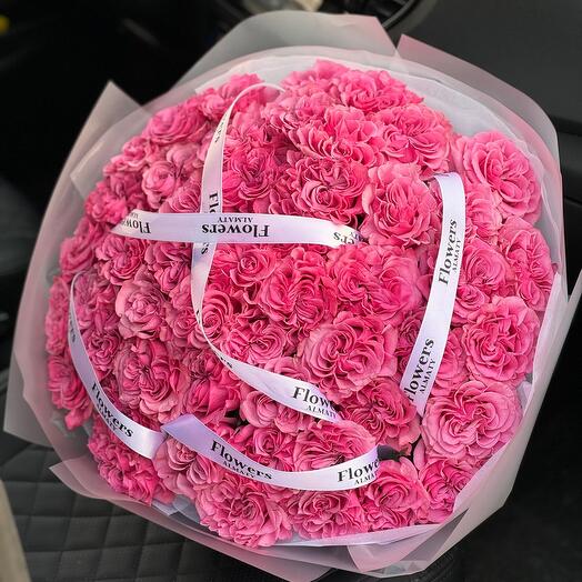 51 пионовидная роза