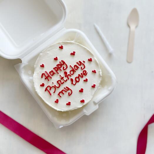 Бенто-торт «Happy Birthday