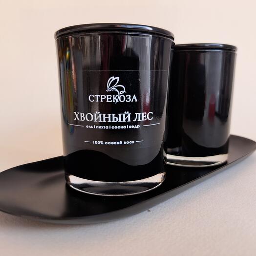 Ароматическая свеча "Хвойный лес"