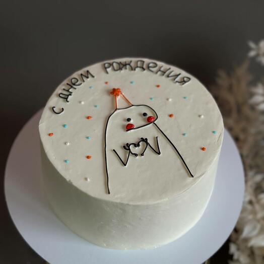Торт "С днем рождения!"