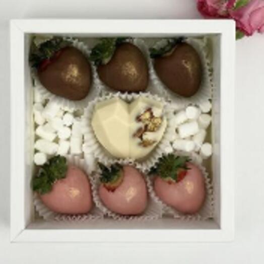 Набор клубника в шоколаде ко дню всех влюбленных 5