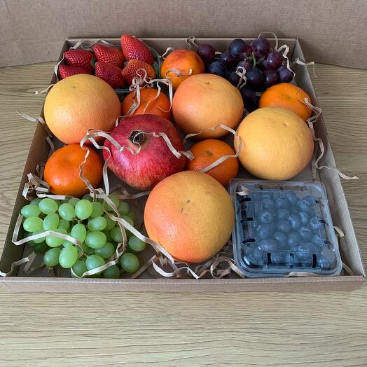 ECO box made of cotton and lagurus