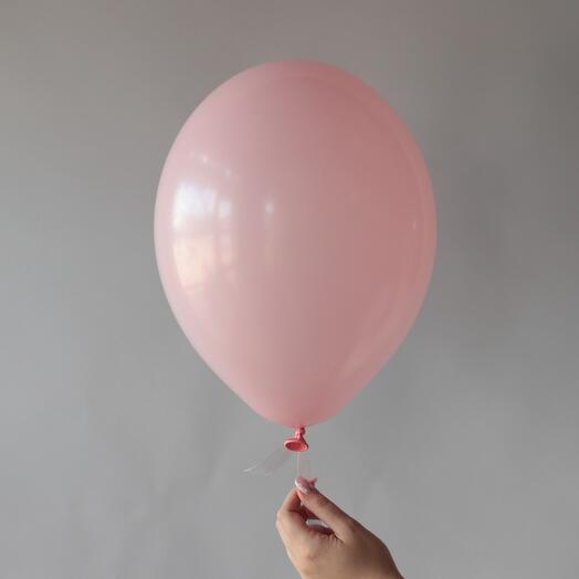 Розовый гелиевый шар