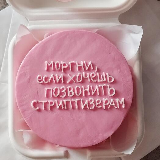Бенто торт для подруги