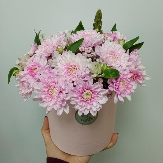 Цветы в коробке