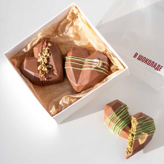 Chocolate con pistacho de Dubai