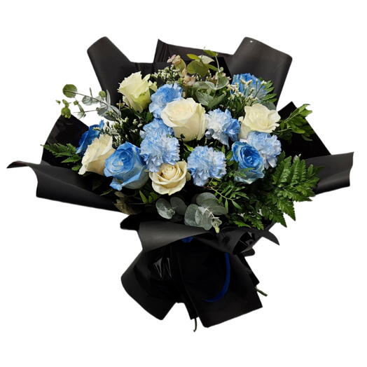 Blue and White bouquet