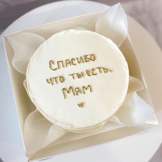 Бенто торт «Спасибо что ты есть, мам»