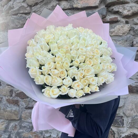 101 little white roses