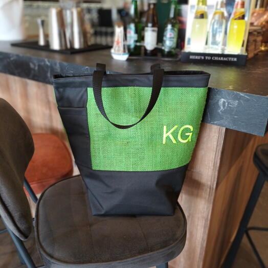 Kwenda Tote Bag (Lime Green)