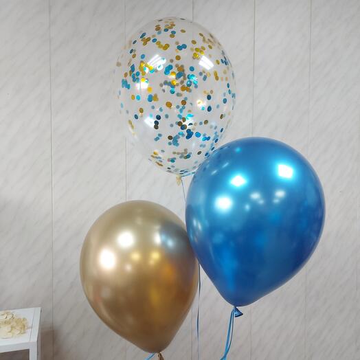 Фонтан из 3х шаров Праздник