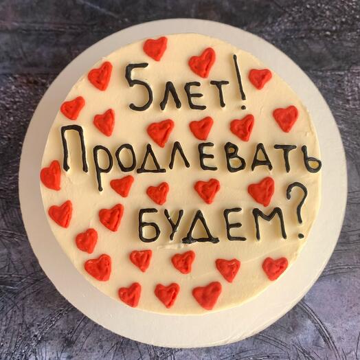 Бенто торт  на важную дату
