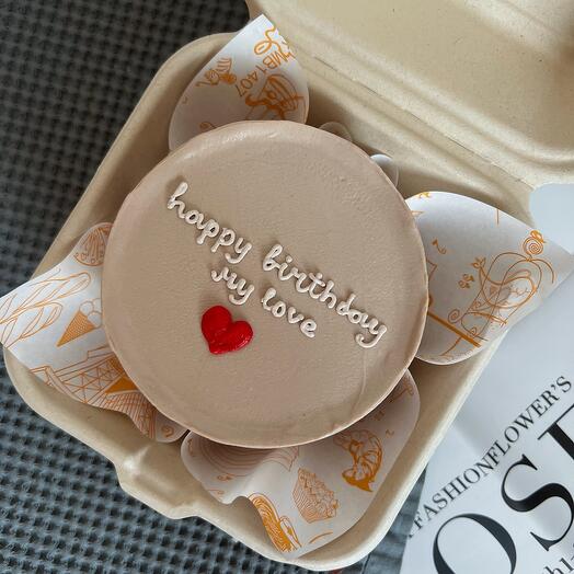 Бенто торт «happy birthday my love ️»