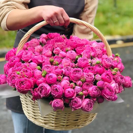 🍀Peony-shaped flower basket 💓