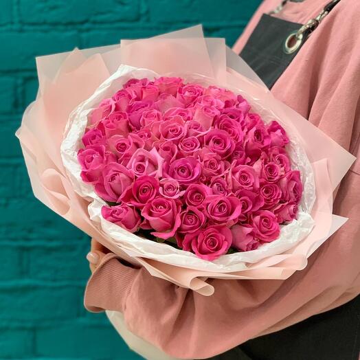 Тот самый🌸 Нежный букет из 51 розы🌷 Акция только сегодня