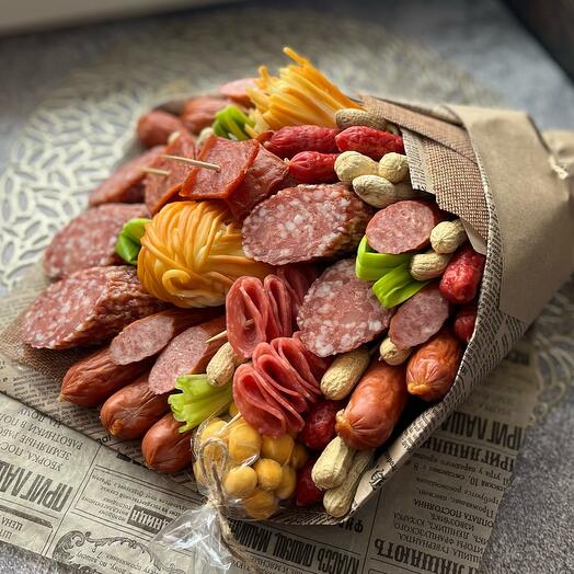 Колбасный букет