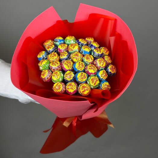 Букет из 35 Chupa Chups