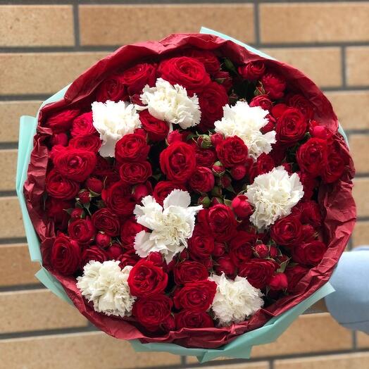 Spray Roses Bouquet N-073