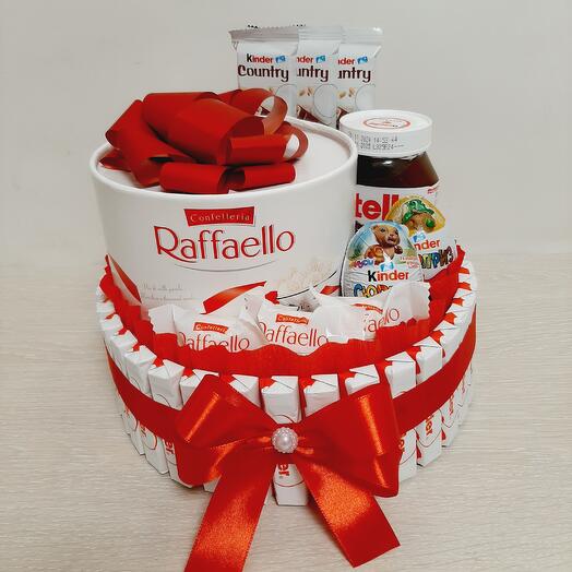 Pastel de Kinder con Nutella