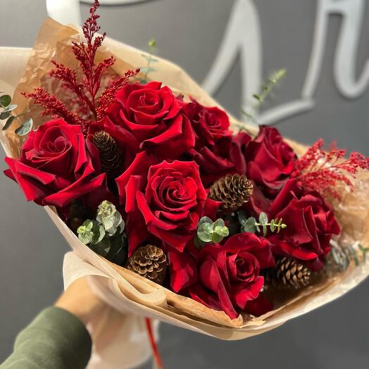 Букет из красной розы -Страстная любовь 🥰