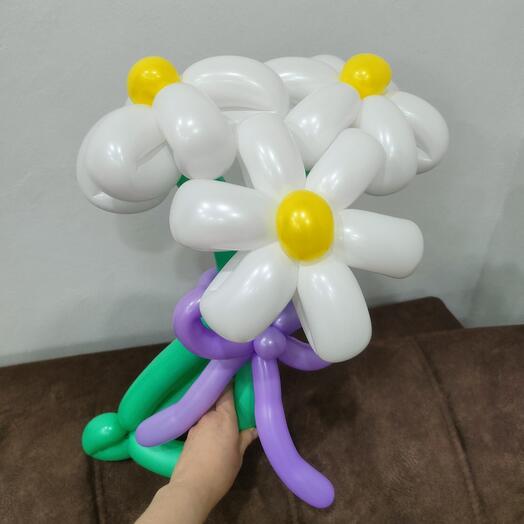 Букет "мини" из 3 ромашек