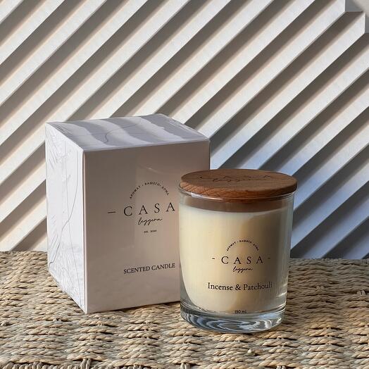 Свеча в стекле Incense Patchouli 150ml