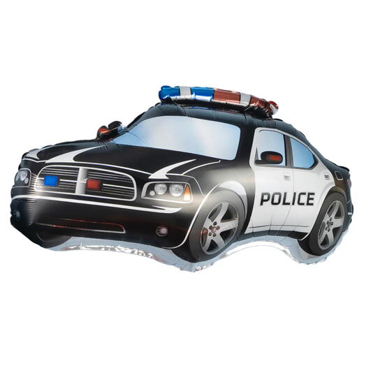 Воздушный шар гелий Полицейская машина. Helium balloon Police car