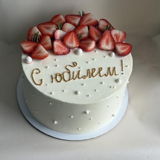 Торт « с юбилеем» 2кг