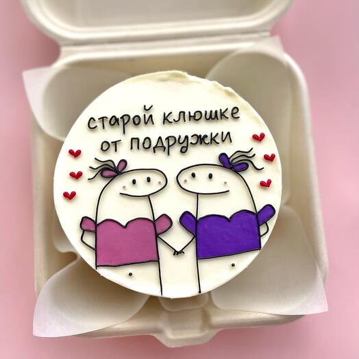 Бенто-торт Старой клюшке от подружки