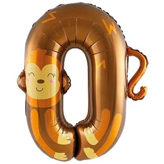 Цифра «0» Обезьяна