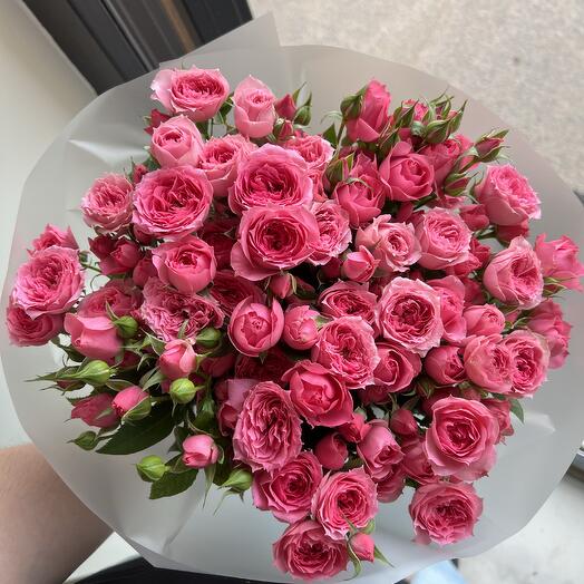 Моно букет кустовых розы Sofie Baby