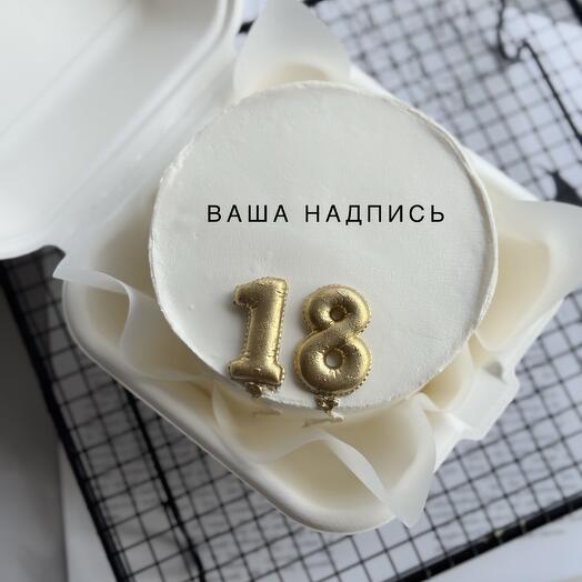 Бенто торт с цифрами, бенто на день рождение