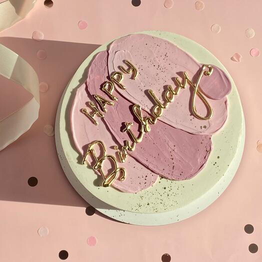 Торт «Happy birthday 🥳 на день рождения