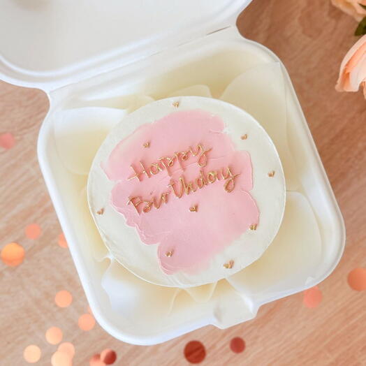 Бенто-торт "Happy birthday "