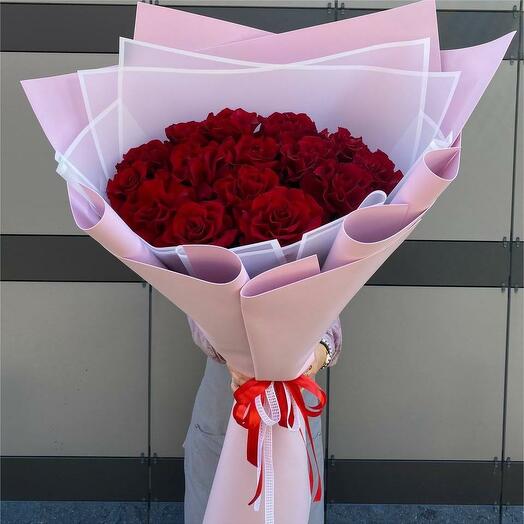 Букет-гигант из Французских роз