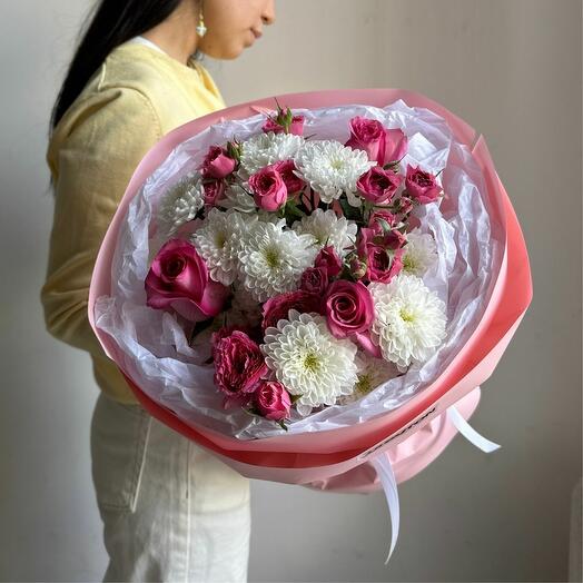 Букет "Нежно-розовый"